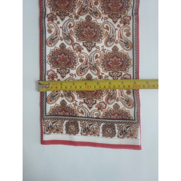 Vintage Ladies Accessory Street Oscar de La Renta Silk/Wool Back Scarf - Japan - Picture 5 of 5